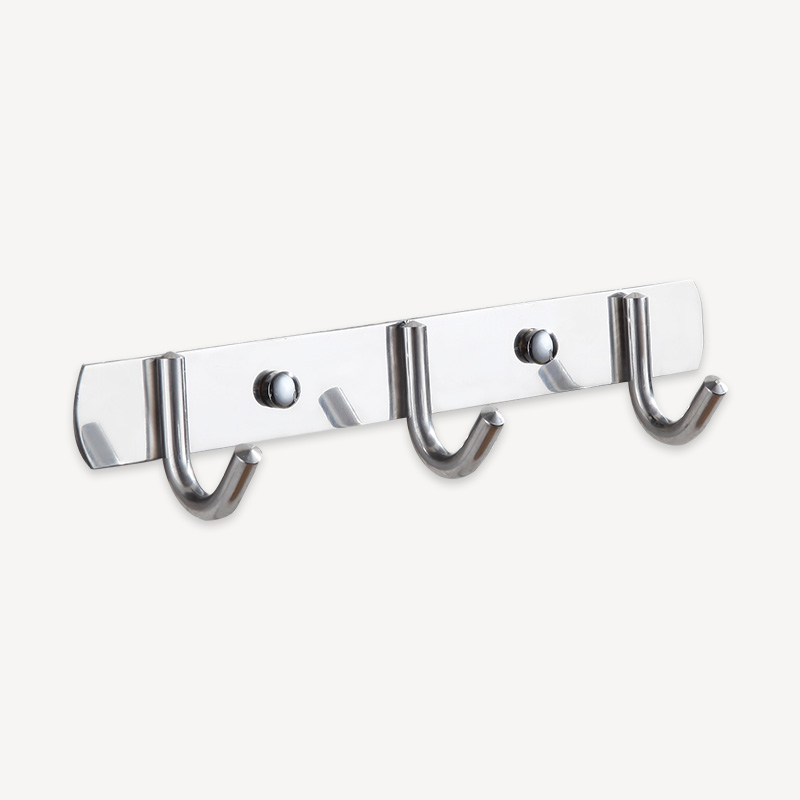 Stainless steel wall coat hook rack 9500-3 GANGYI